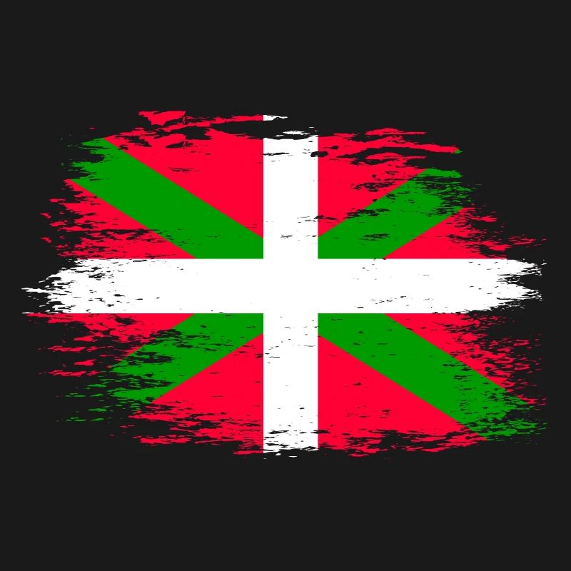 Drapeau basque utilisé