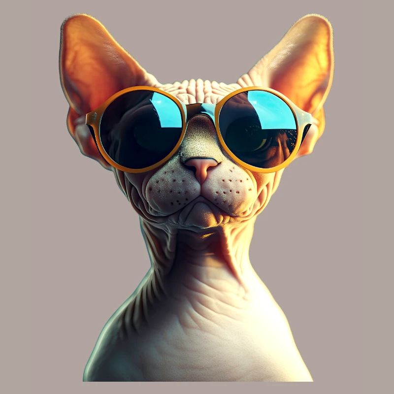 Chat Sphynx Chat Sphynx Chat Canadien Mignon Sphinx