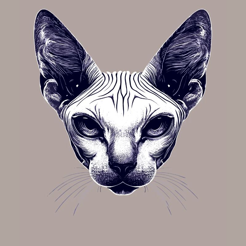 Chat Sphynx Chat Sphynx Chat Canadien Mignon Sphinx