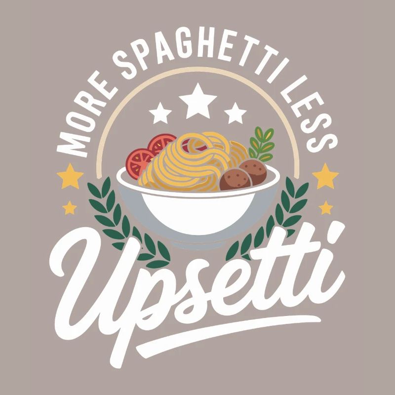 Plus de spaghettis, moins d’upsetti