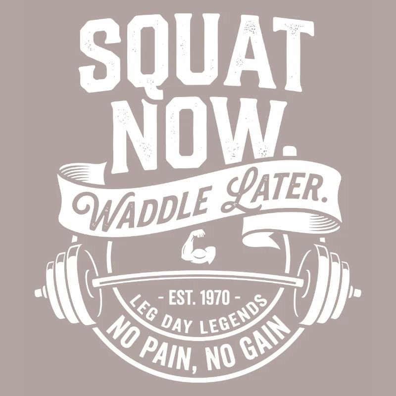 Squat Now Waddle Later