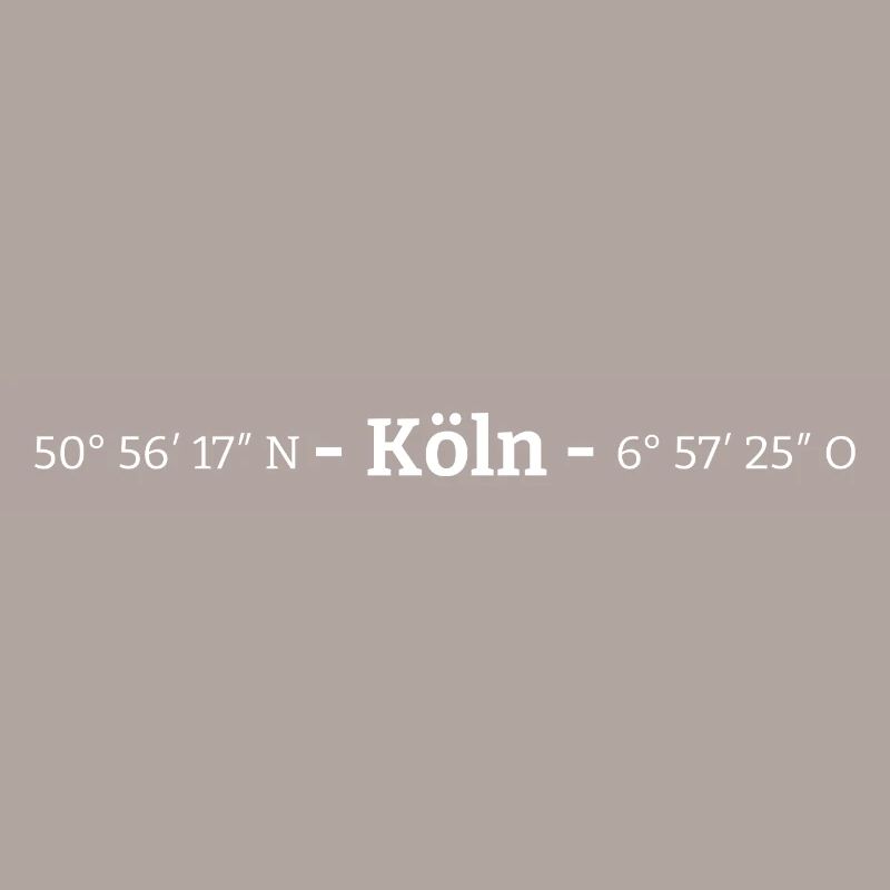 Coordinates Cologne