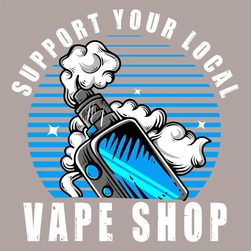 Vape Dampfer E Zigarette Spruch Vaping Geschenk 