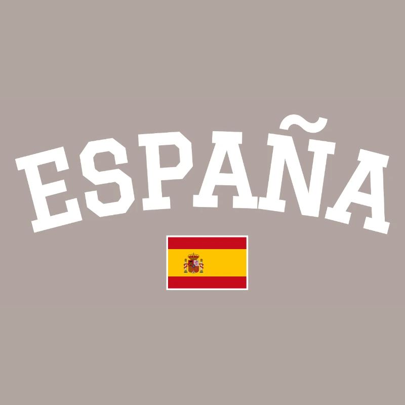 Drapeau espagnol Dessin blanc