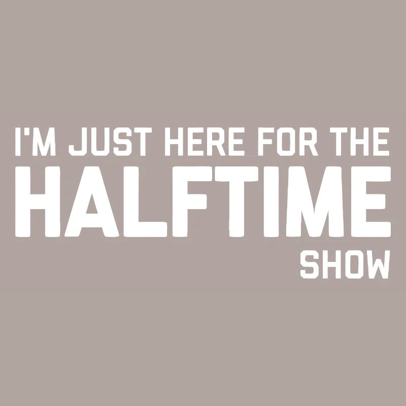 Halftime Show Bold Typography Tee