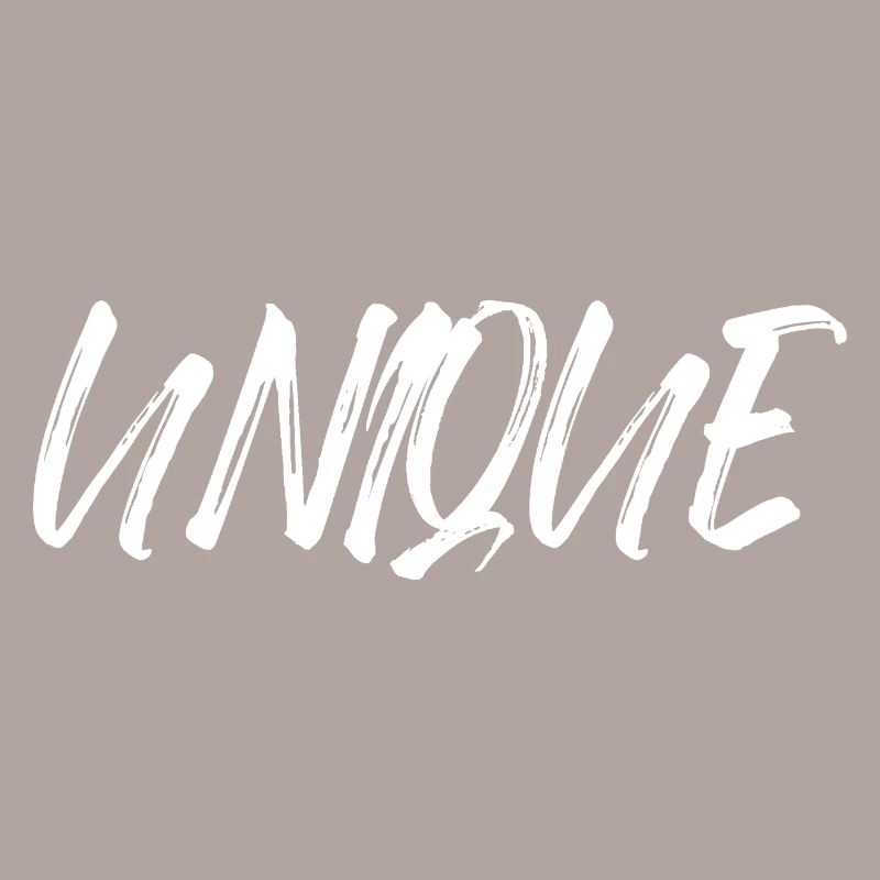 Unique Einzigartig Unikat Selbstwert Einzig Artig