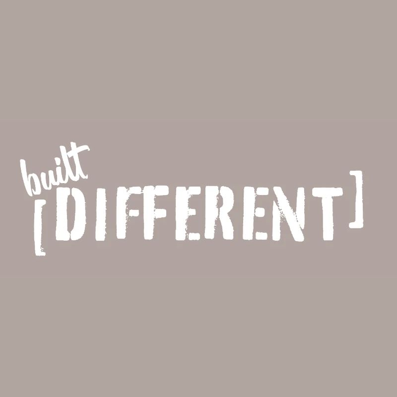Construit différemment – Déclaration de faute de frappe Tendance