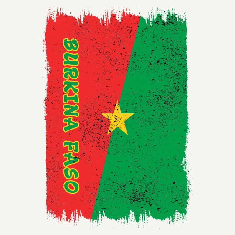 Conception du drapeau de Bukina Faso