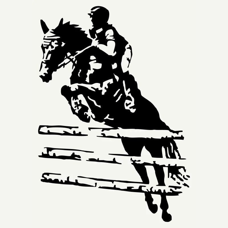 Cavalier de saut d’obstacles