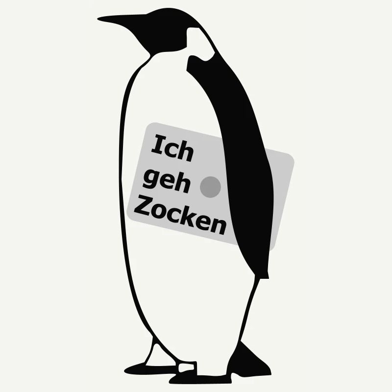 Pinguin geht Zocken