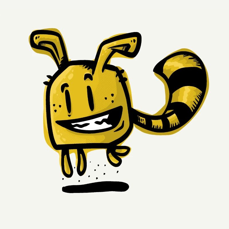 bizarre jaune