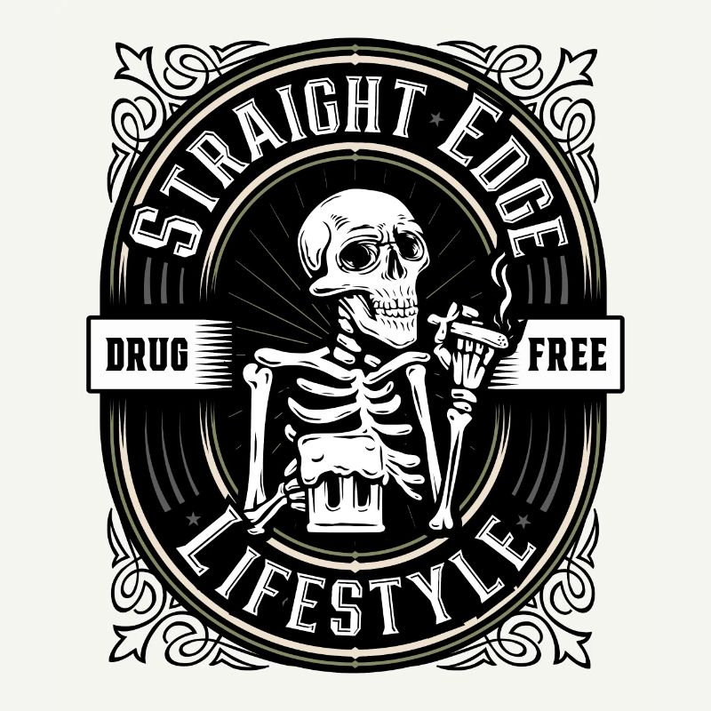 Le mode de vie de Straight Edge - Sans drogue