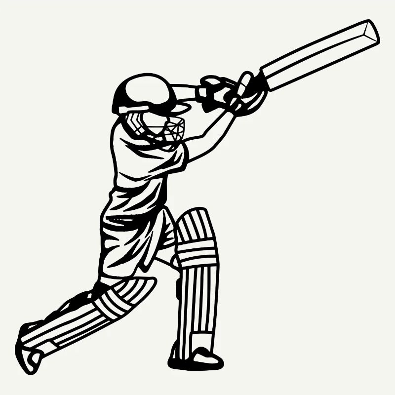 Garçon de cricket