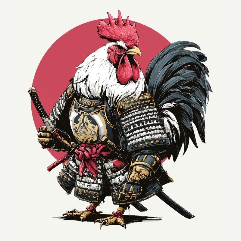 Rooster Samurai Armor