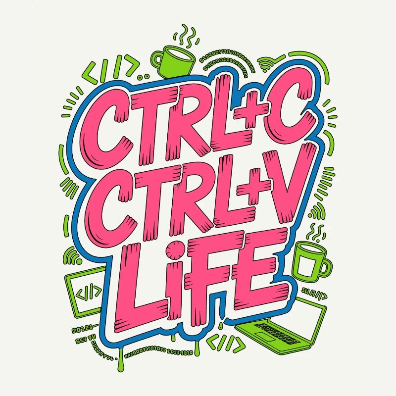 Remote Developer Ctrl+C Ctrl+V Life Web Developer