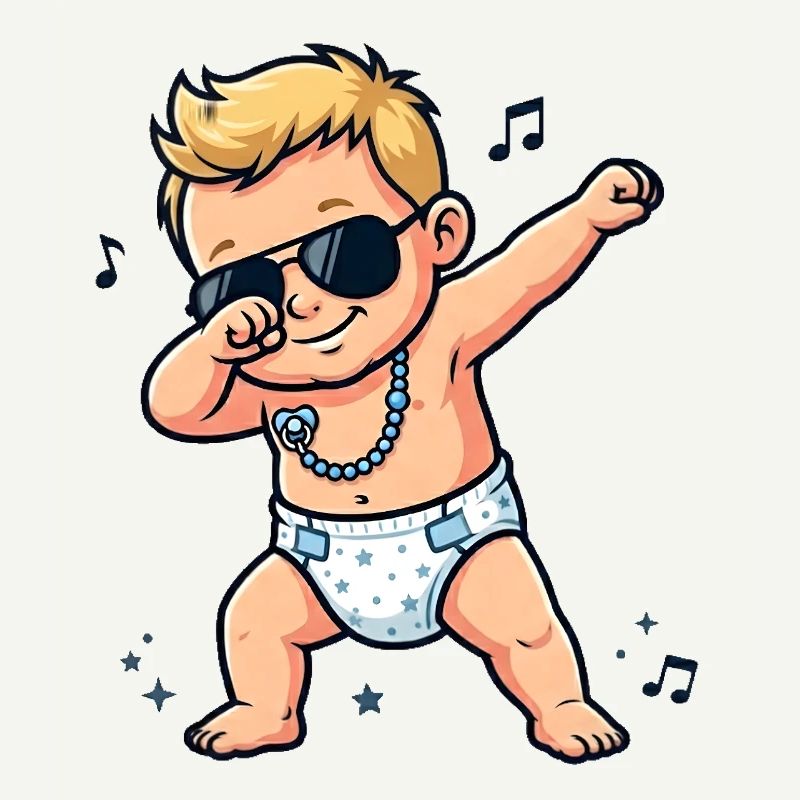 Bébé mignon – Garçon blond