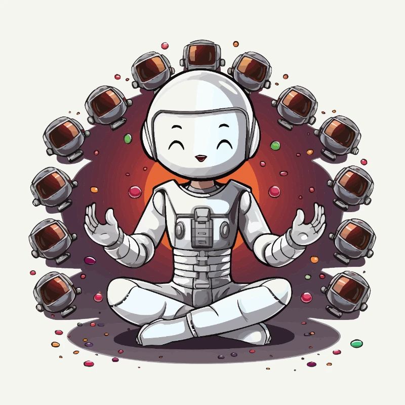 Le yogi de l’espace dans Astronaut