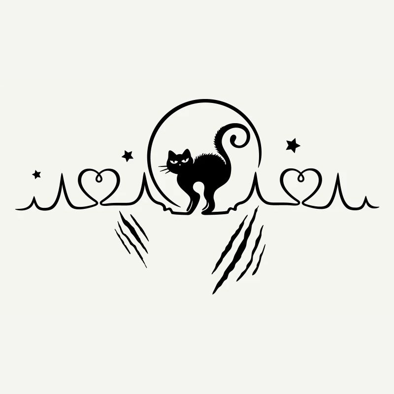 Katze Herzschlag Herzfrequenz Kratzer