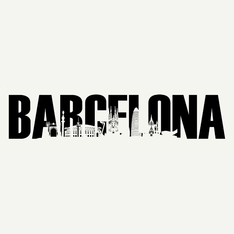 Barcelone Espagne Catalogne Europe Skyline