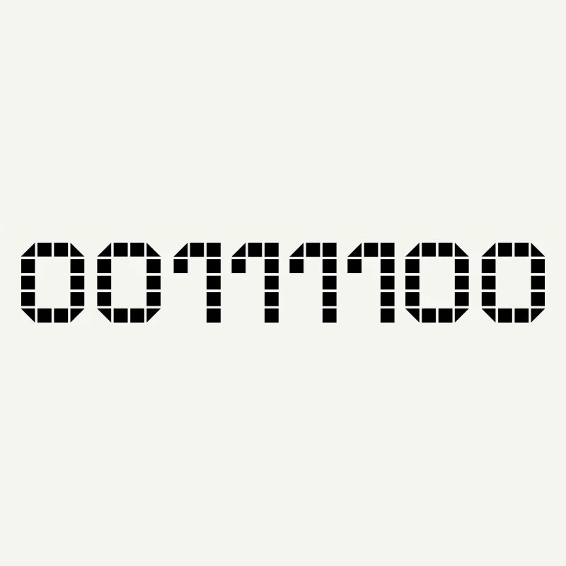 Binary notation - 60