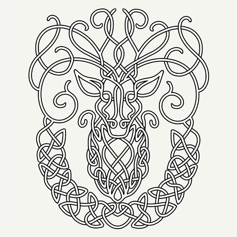 Celtic Stag