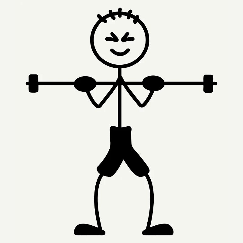 Musculation avec beaucoup de poids