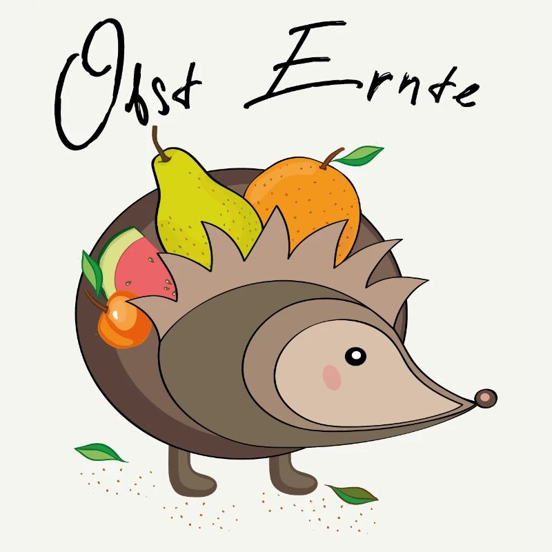 Obst Ernte Igel