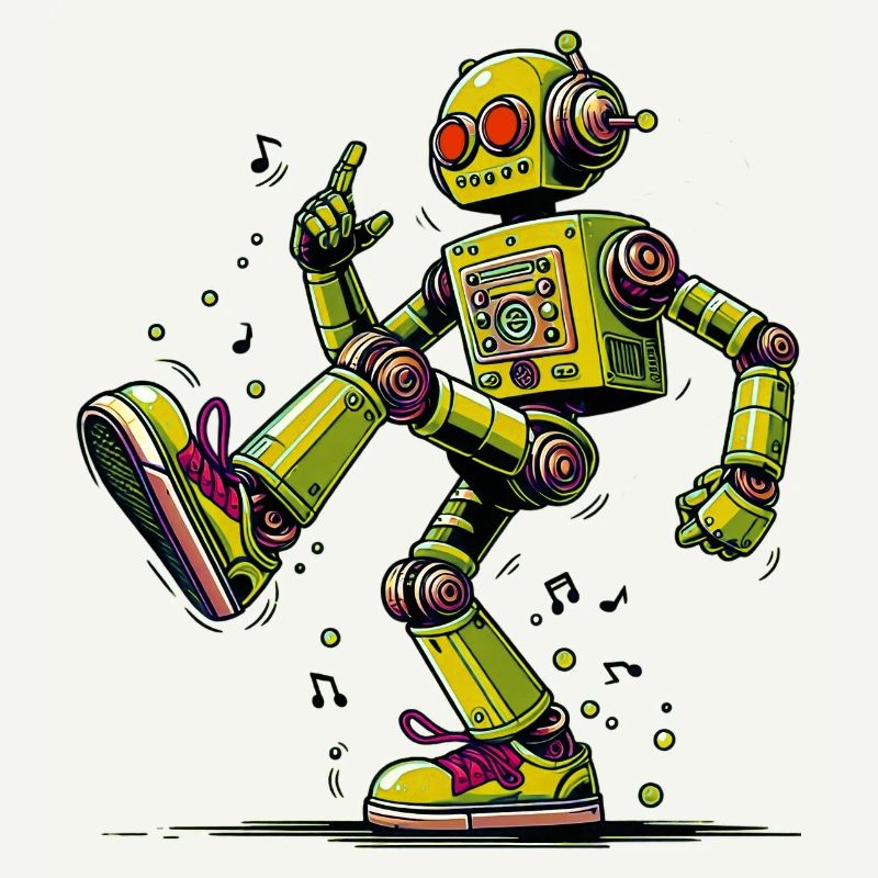 Danses de robots extraterrestres extraterrestres