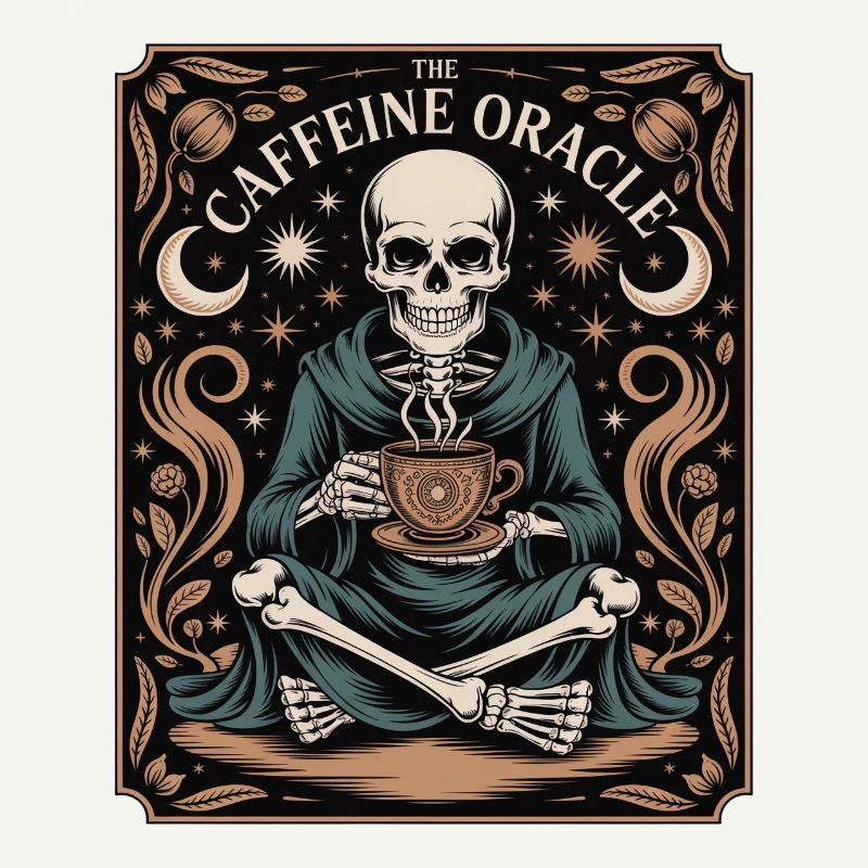 Le Café Squelette de l’Oracle de la Caféine Oracle