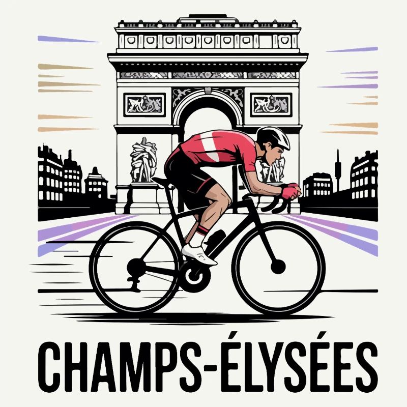 Sprint final aux Champs-Élysées - Cyclisme
