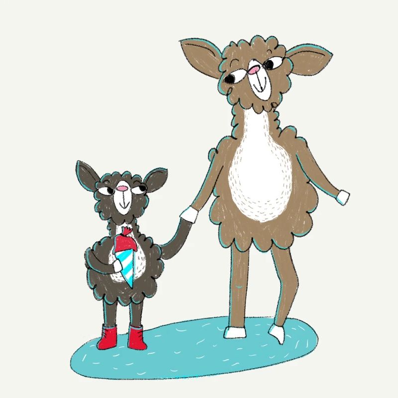 Lama Einschulung