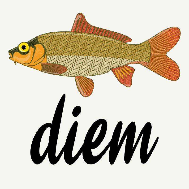 Poisson doré écailles orange