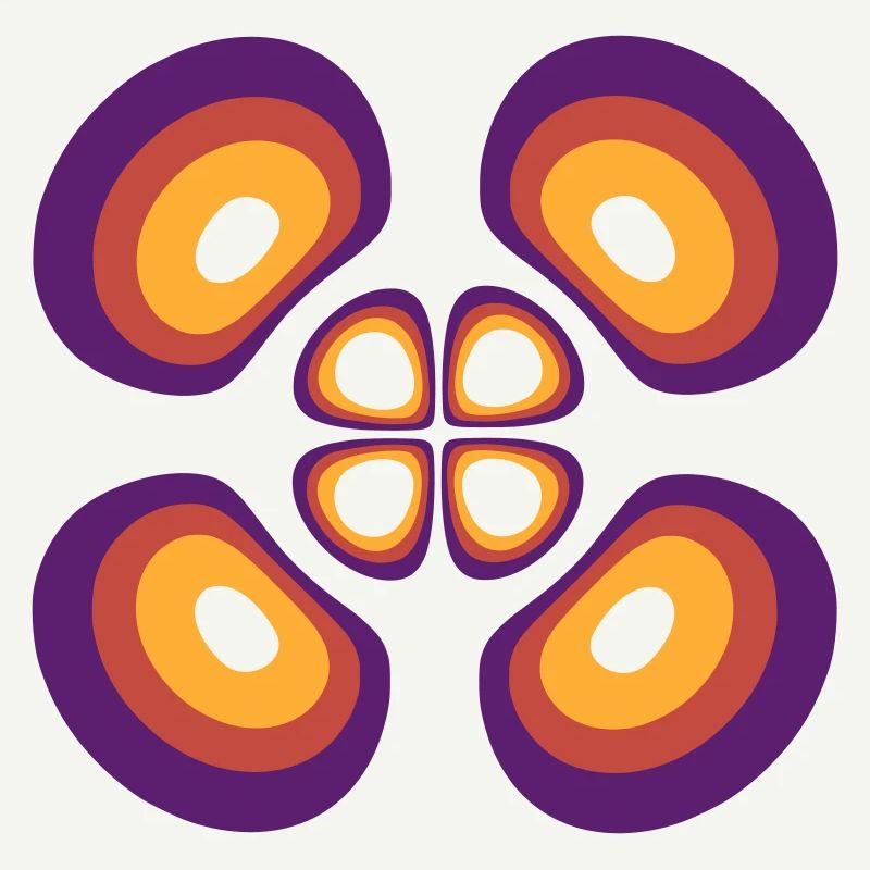 Probability density Hydrogen atom (4,2,1)