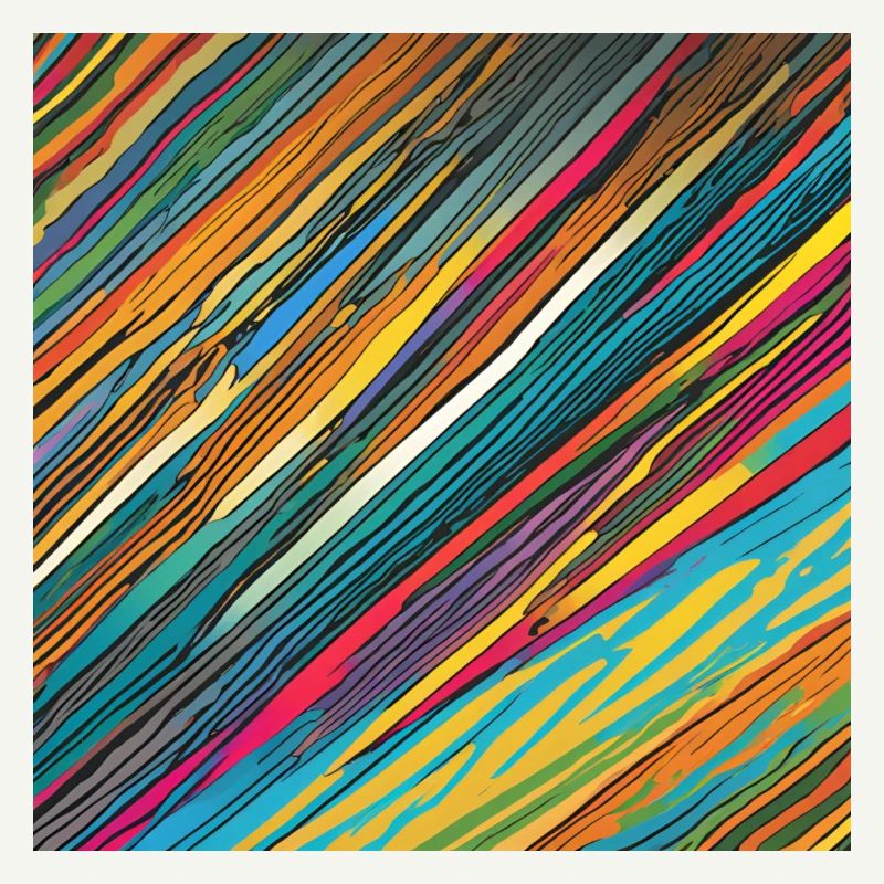 Bunte Striche