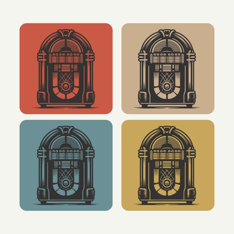 Style Jukebox rétro