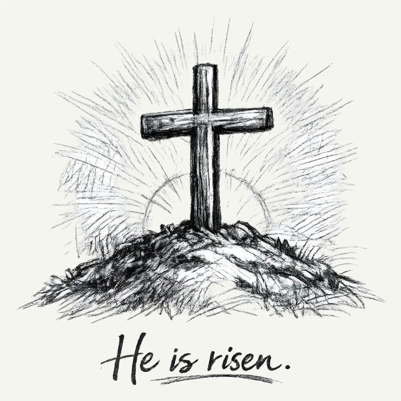 Design chrétien - Jesus Cross Easter