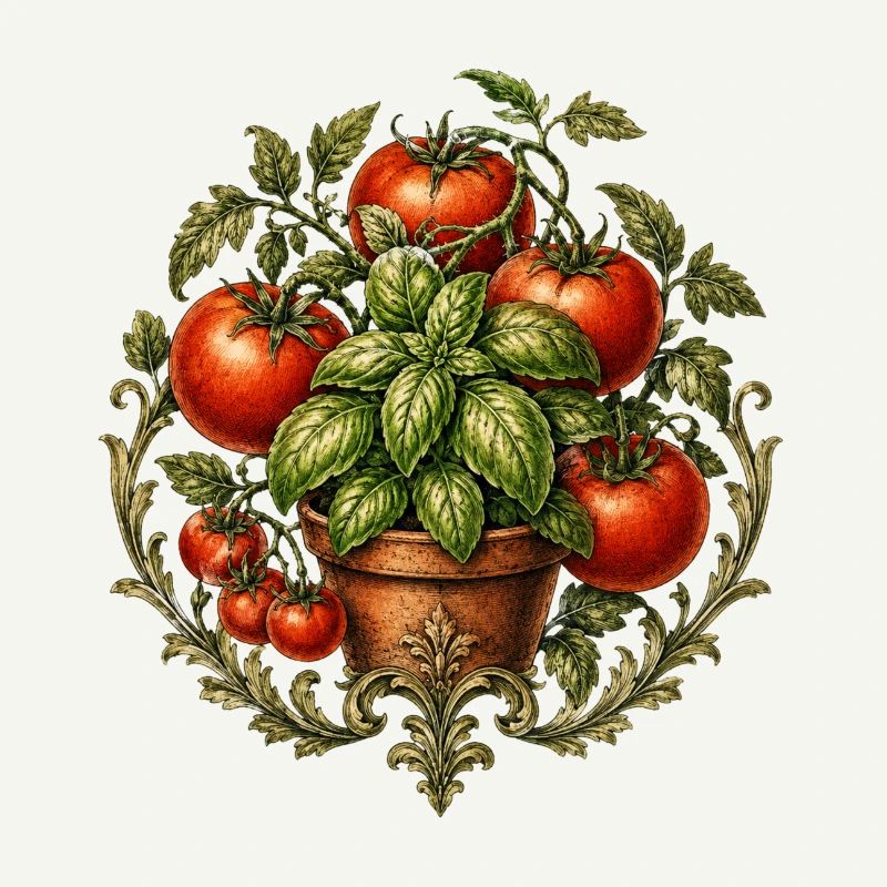 Tomatoes & Basil