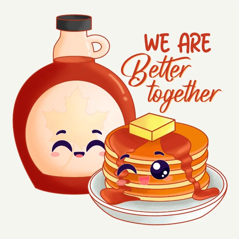 pancake, maple syrup, breakfast