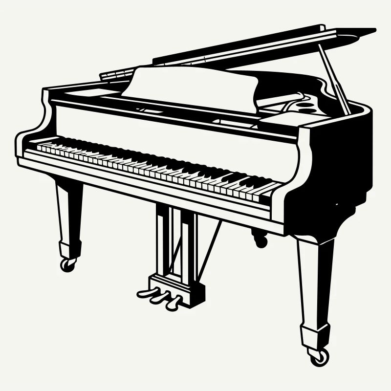 piano à queue piano