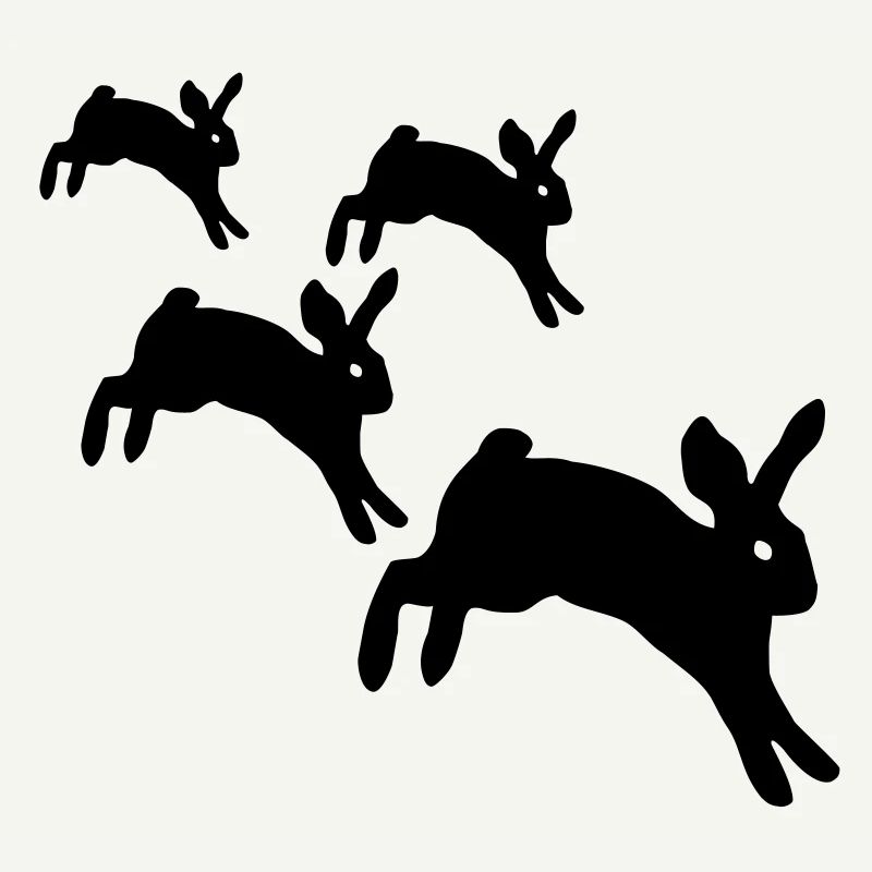 Jumping rabbits