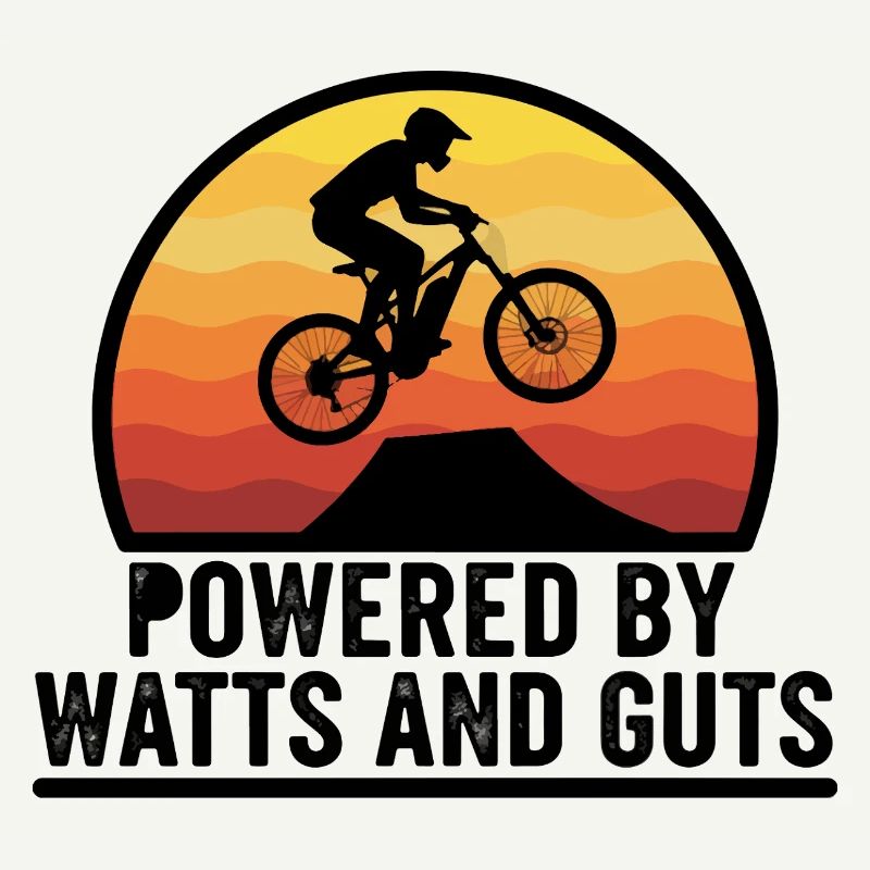 Sunset E-MTB Ebike Jump Power
