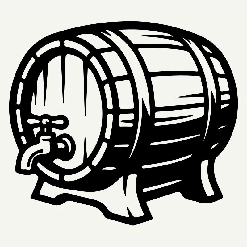 Bierfass Symbol Bier