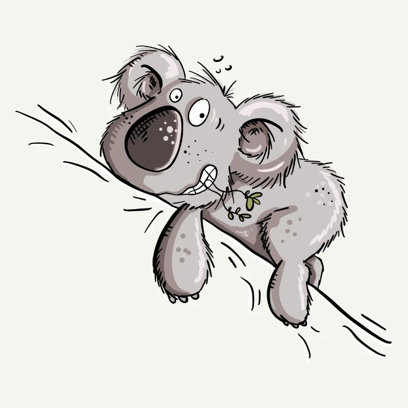 Drolliger Koala Bär
