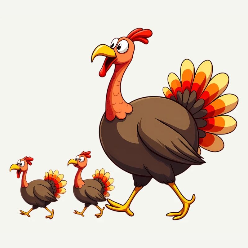 Bébé dinde de Thanksgiving