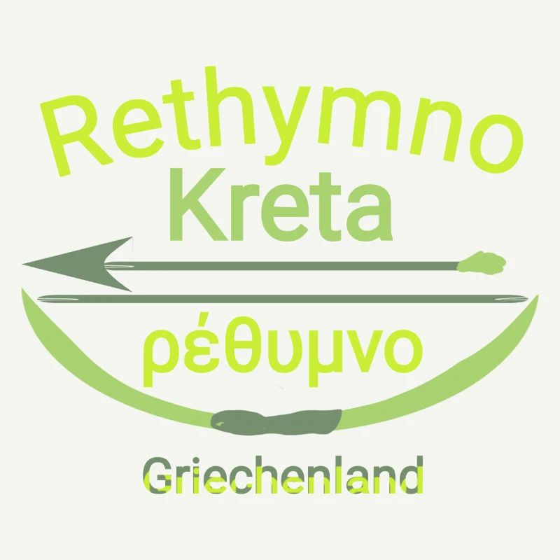 Réthymnon Crète avec arc et flèche Tendance cool