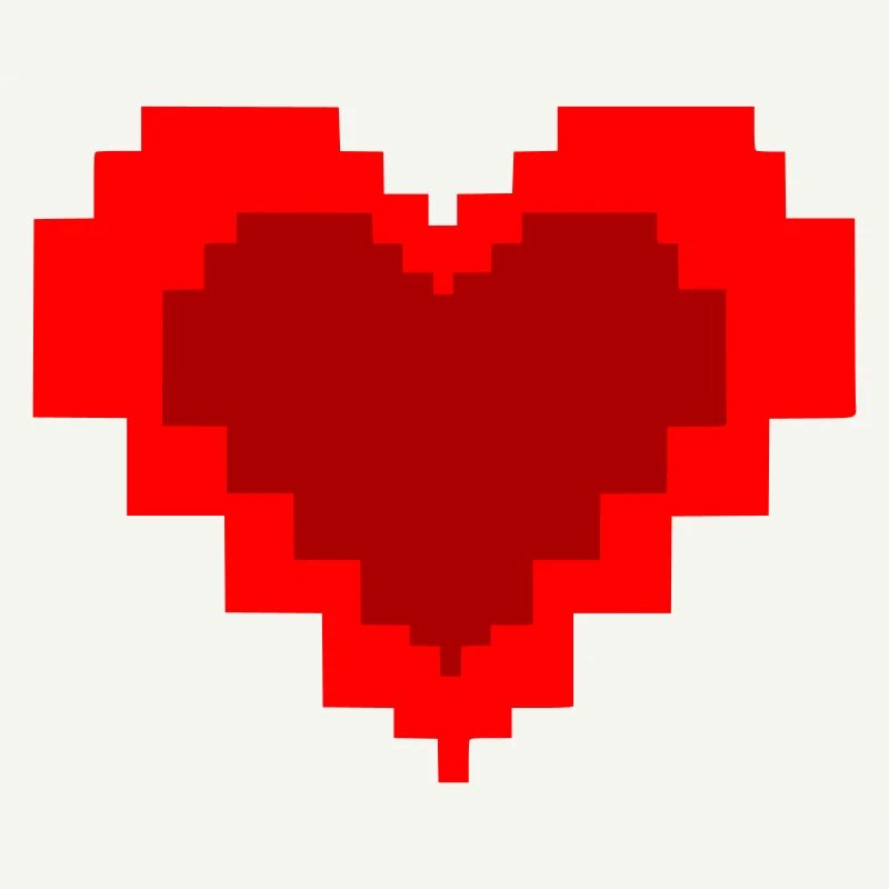 Graphismes Pixel Heart 8 Bits