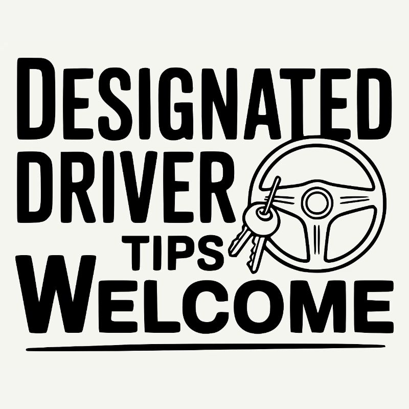 Designated Driver Tips Welcome
