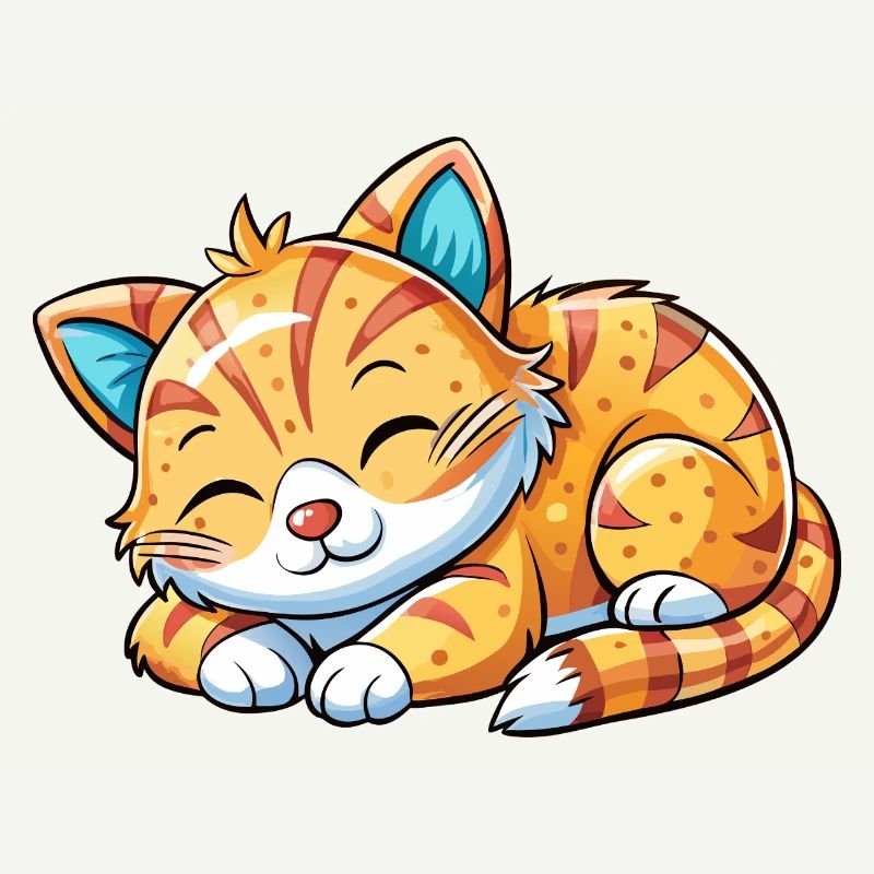 Sleeping cat