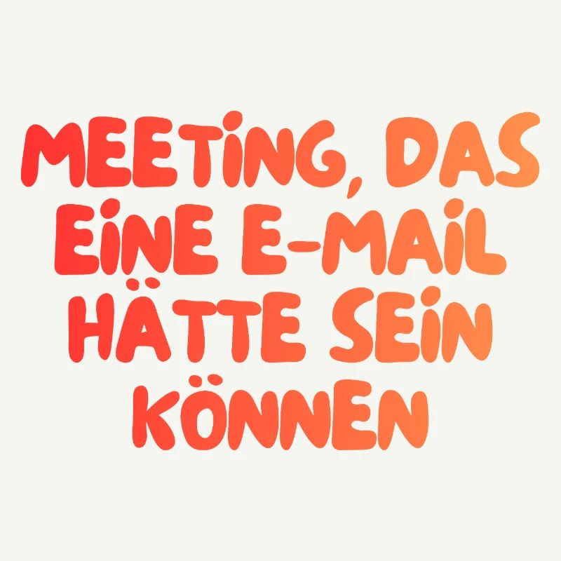 Cette réunion aurait pu être un e-mail