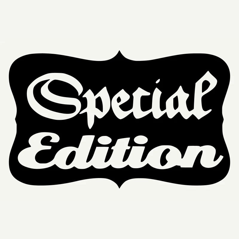 special edition tuner tuning custom bobber sticker